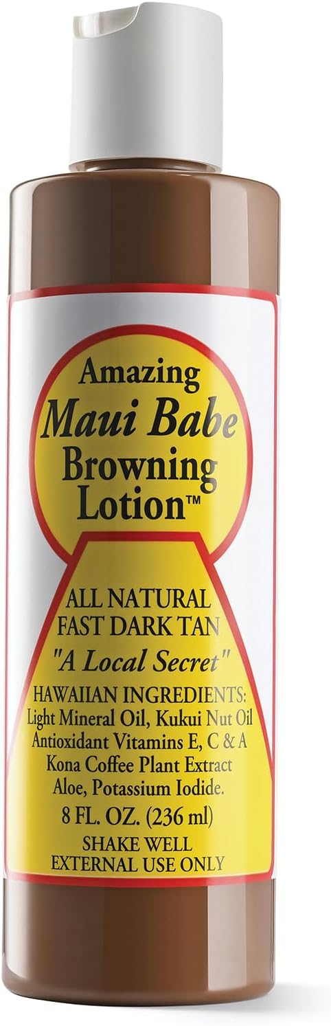 Browning Lotion - All Natural Fast Dark Tan 8 fl.oz
