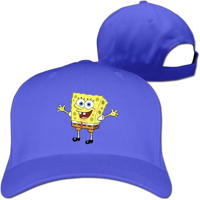 Laie0e Unisex Custom Spongebob Want A Hug Peaked Baseball Caps/Hats