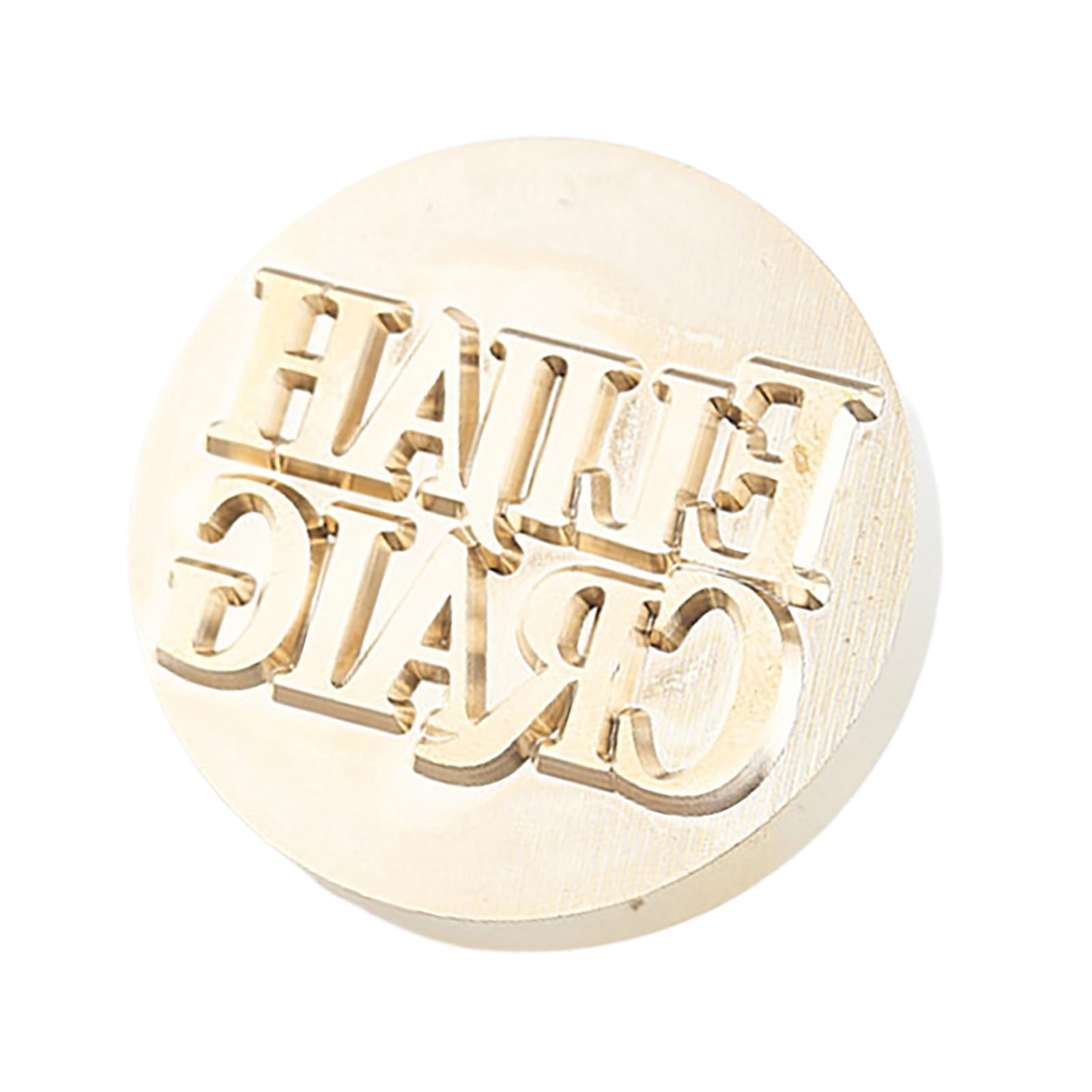 Nucelit Seal Stamp Head with Engraved Pattern for Seal Letter Envelope Party Invitations Christmas Card Embellishment Letter Sealing Stamp