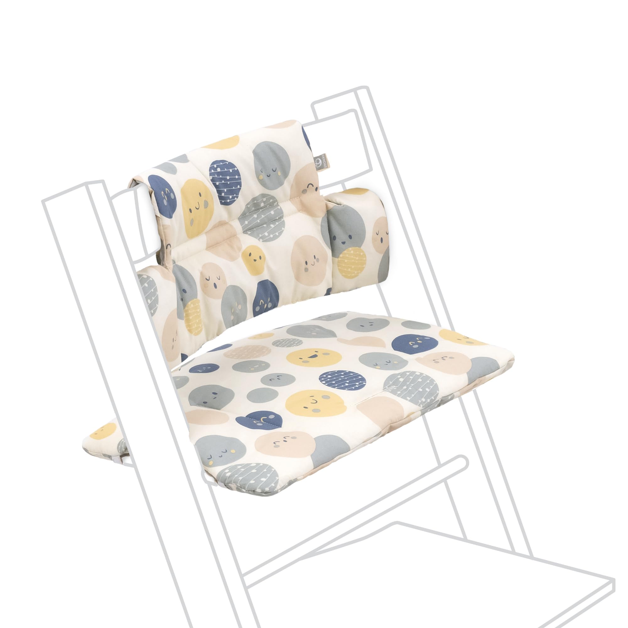 Tripp Trapp Classic Cushion, Soul System - Pair with Tripp Trapp Chair & High Chair for Support and Comfort - Machine Washable