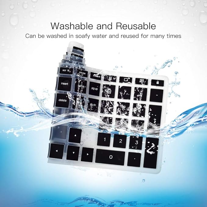 Funda de Teclado para HP Pavilion 27/24 All in One PC - Negro miniatura 8