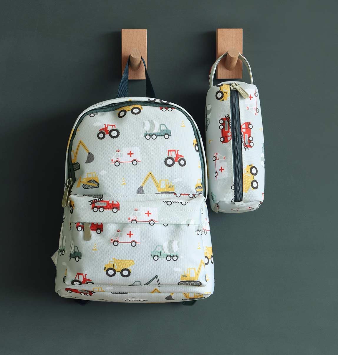 Kleiner Rucksack für Babys, Fahrzeuge. A Little Lovely Company