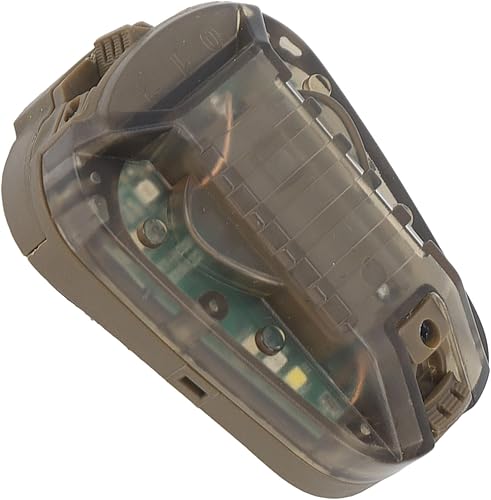 Miniatura 7 de CHICIRIS Luz militar para casco, luz de señal de supervivencia militar, nailon antideslizante impermeable para exploración al aire libre