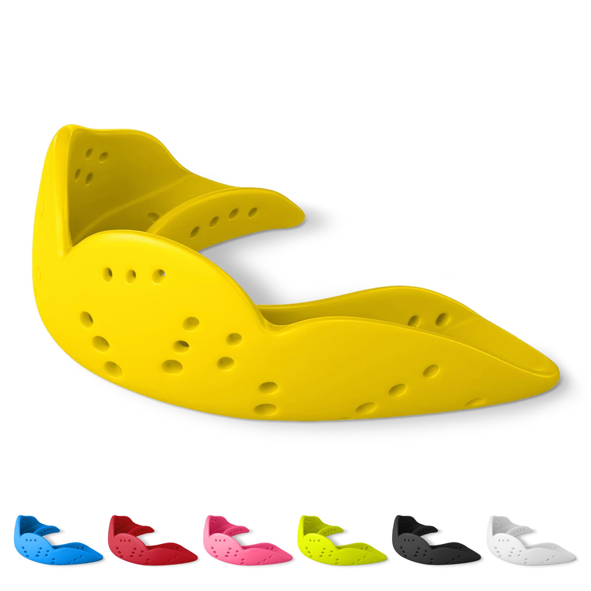 SISU Mouth Guards Areo 1.6mm Custon Fit Sports Mouthguard for Youth/Adults, Original