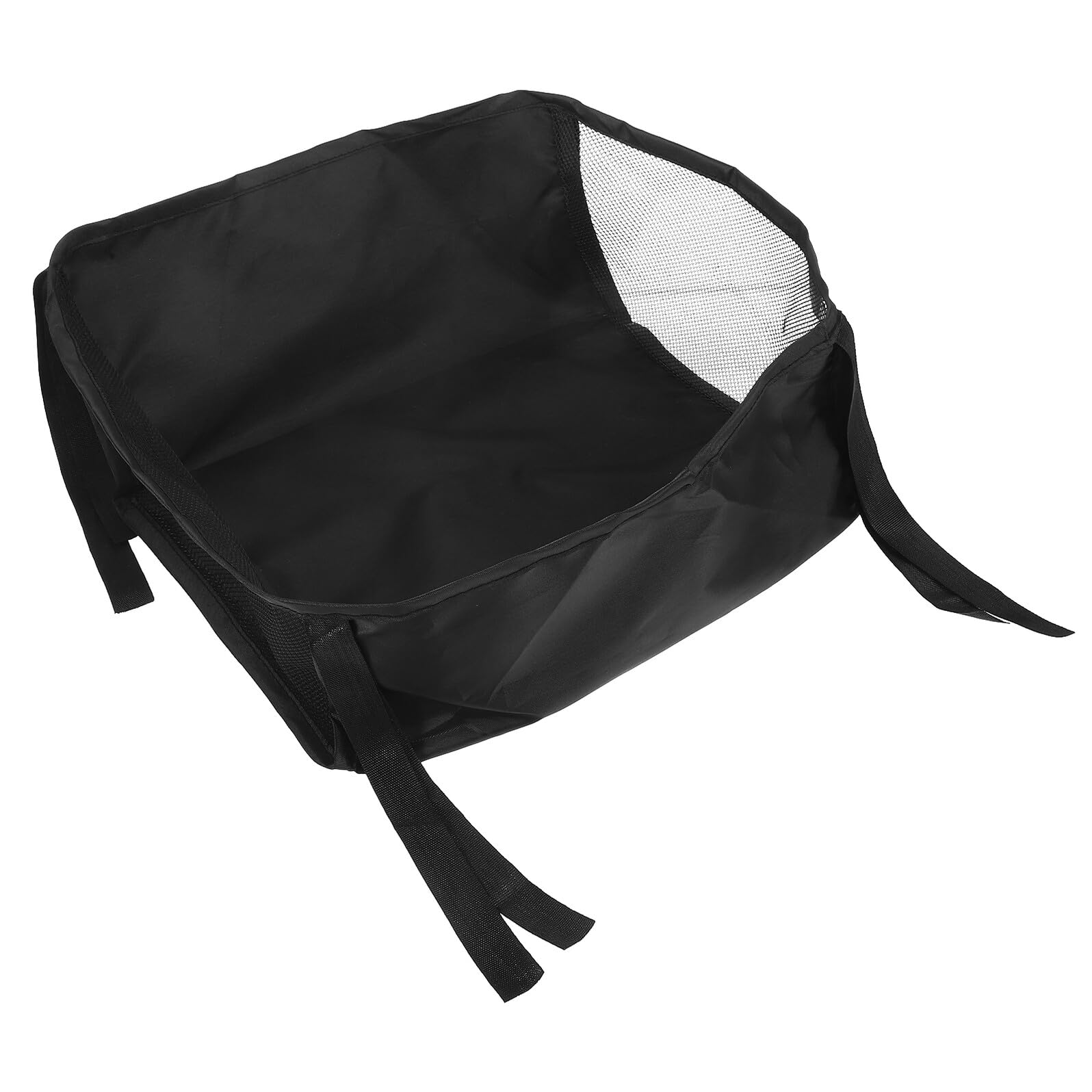 SUPVOX Borsa Portaoggetti per Passeggino Oxford Nero, Resistente e Multifunzionale, per Viaggi All'aperto Neogenitori, Cesto Inferiore per Passeggino
