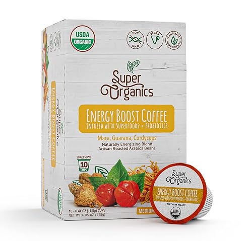 Miniatura 1 de Super Organics Paquete de 6 piezas de café y té, 72 unidades