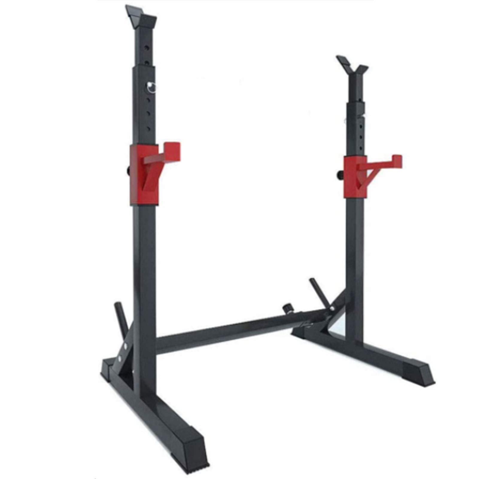 FENOKD Dip Stands Squat Rack Barbell Rack, Weight Bed Support Home Fitness Equipment Bench Press Rack Dumbbell Bench Horizontal Bar, Strong