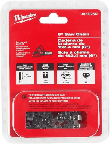 MILWAUKEE Cadena de repuesto de 38 pulgadas de perfil bajo