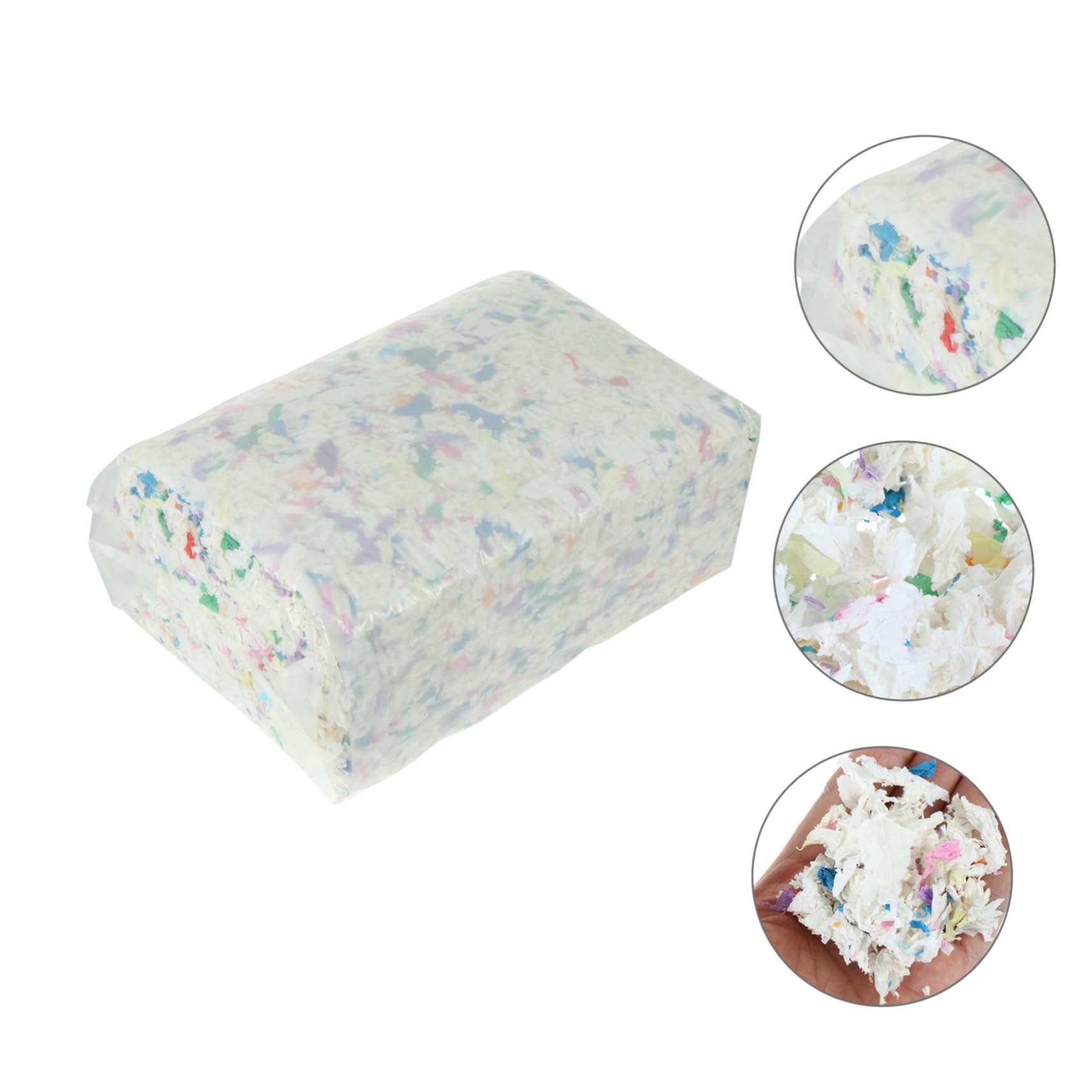 Rivestimento per Gabbia Criceti e Conigli Carta Super Assorbente Confortevole 450 Grammi Sacco Unico per Lettiera e Assorbimento Odori