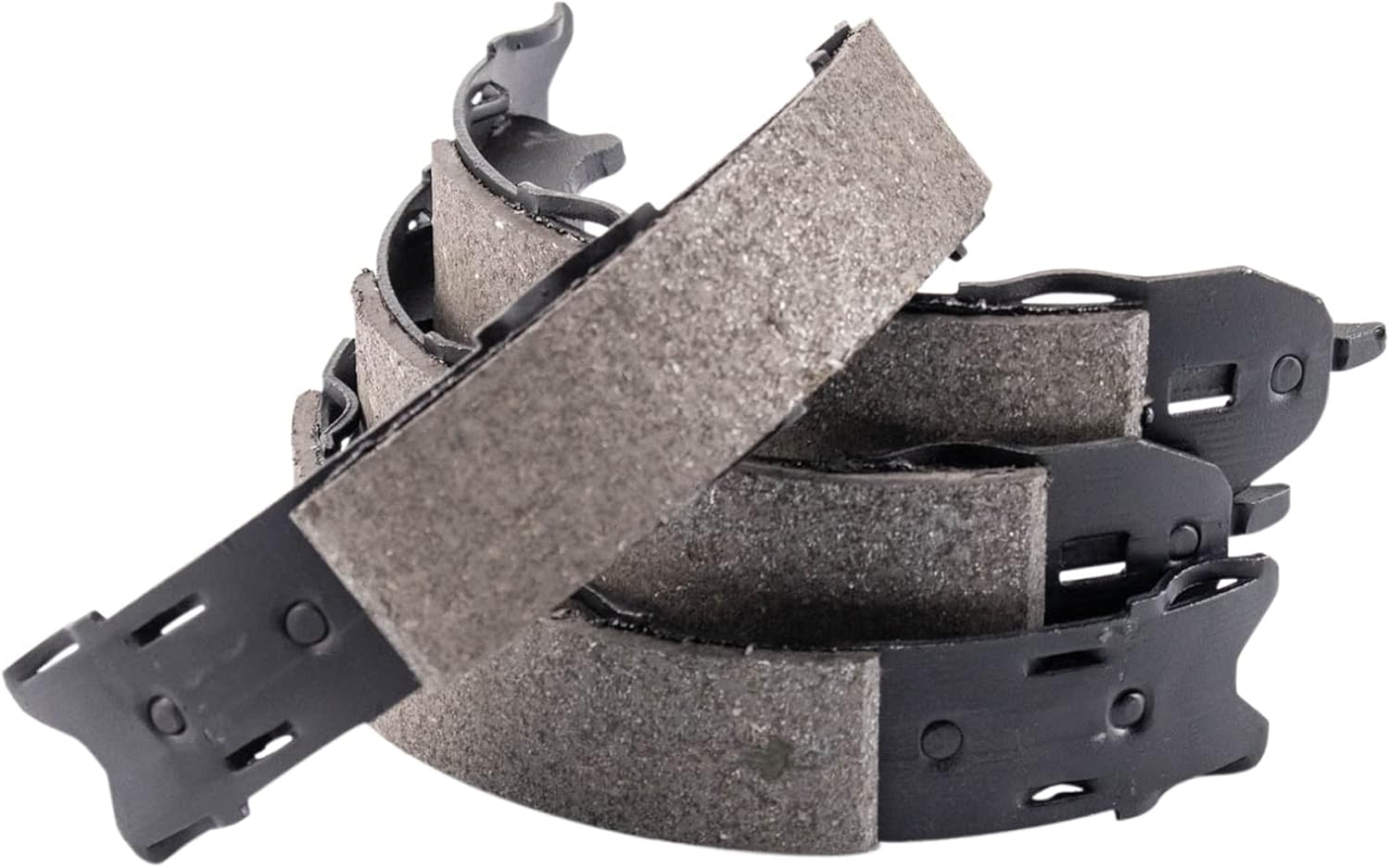 TRQ Rear Parking Brake Shoe Set Compatible with 2017-2018 Subaru Crosstrek 2014-2018 Forester 2012-2018 Impreza 2013-2015 XV Crosstrek