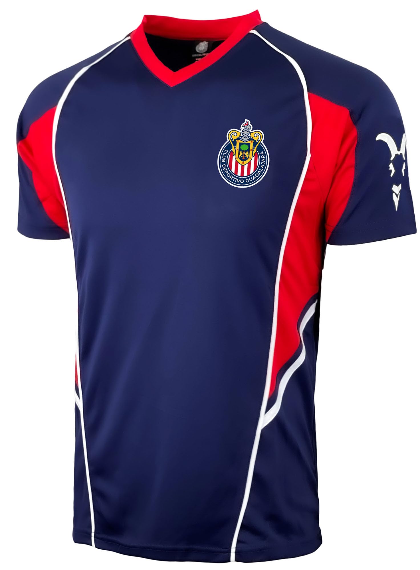 Men's Chivas Training Jersey, Licensed Chivas Del Guadalajara Tee Shirt