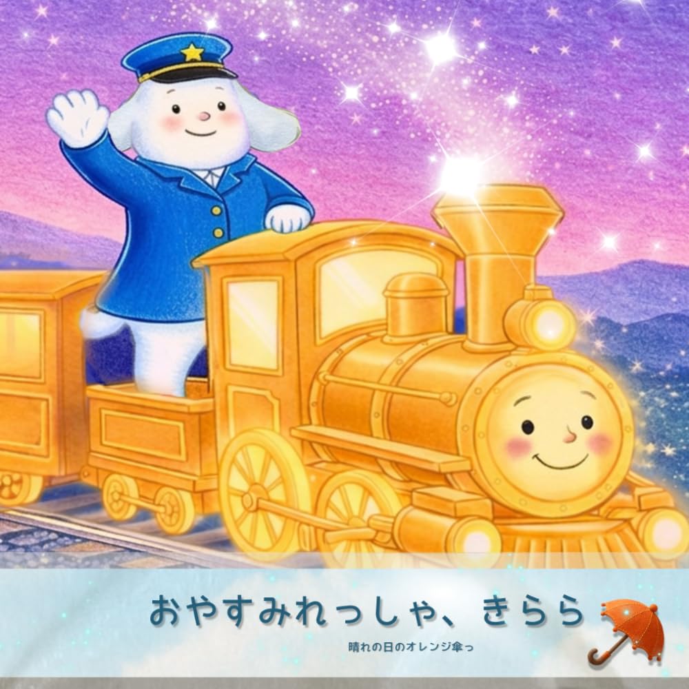 【AI絵本】【AI Storybook】おやすみれっしゃ、きらら（1歳2歳3歳4歳5歳6歳向け）寝かしつけ絵本　列車　子供向け: AI生成絵本・読み聞かせ絵本