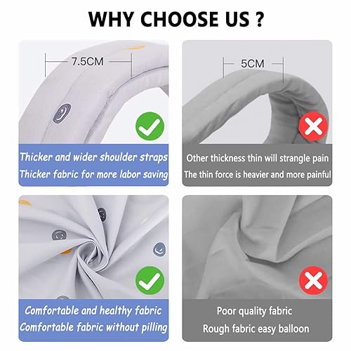 Miniatura 7 de Portabebés para recién nacidos a niños pequeños con bolsillo, portabebés suave para recién nacidos, 4 en 1, portabebés para recién nacidos y