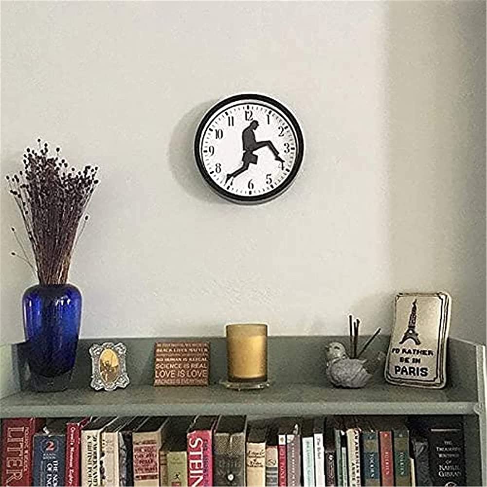 Amazon.co.jp: イギリスのコメディは愚かなウォークの壁掛け時計