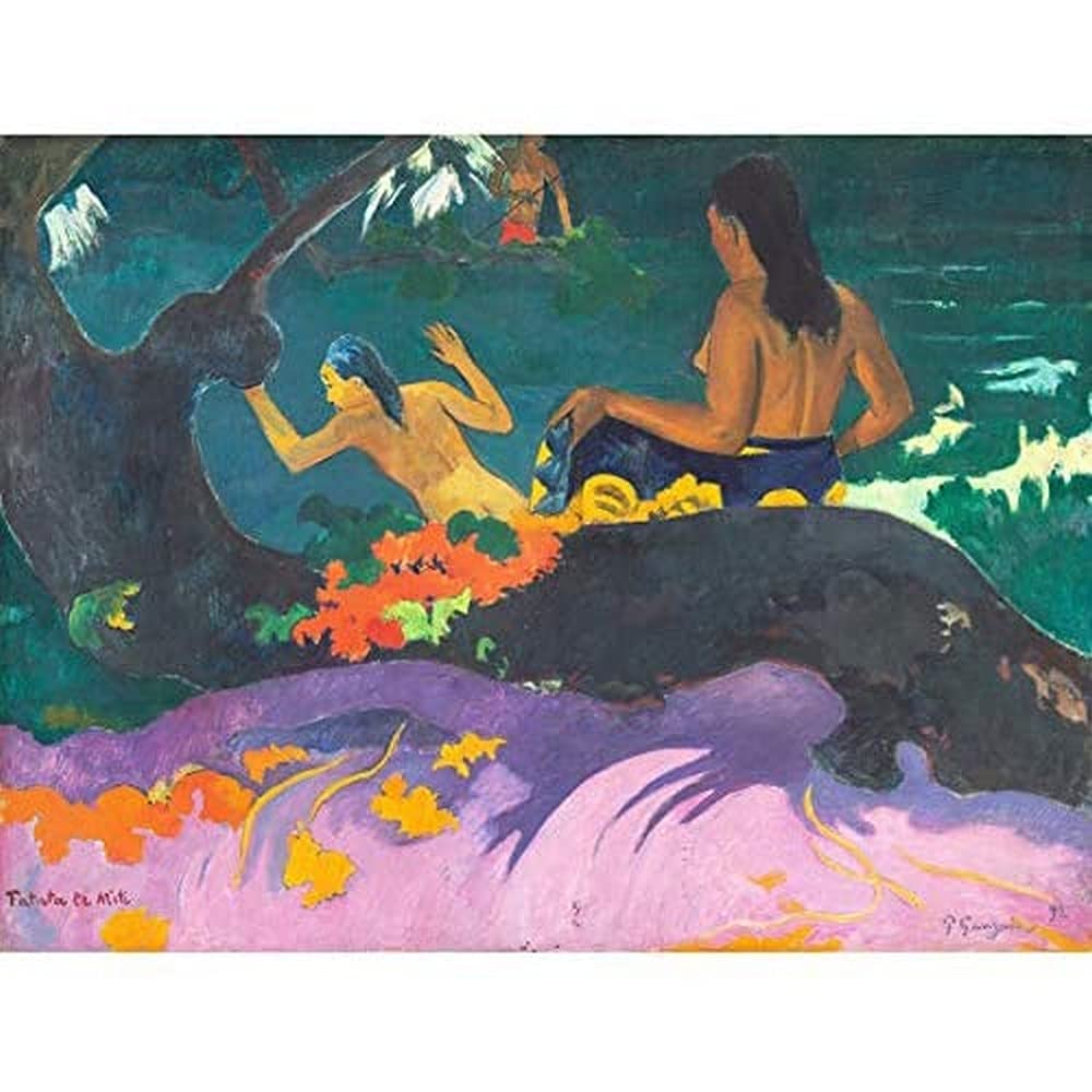 Paul Gauguin Fatata Te Miti By The Sea Unframed Wall Art Print Poster Home Decor Premium