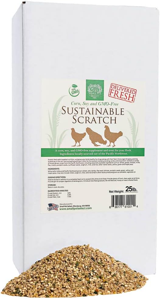 Small Pet Select Sustainable Chicken Scratch, 25lb