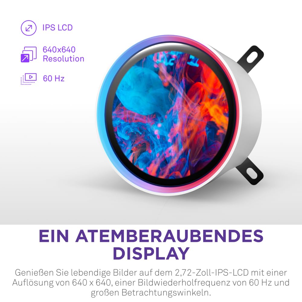 Nzxt Kraken Elite 280 RGB - 280mm AIO-CPU-Kühler – Bild 3