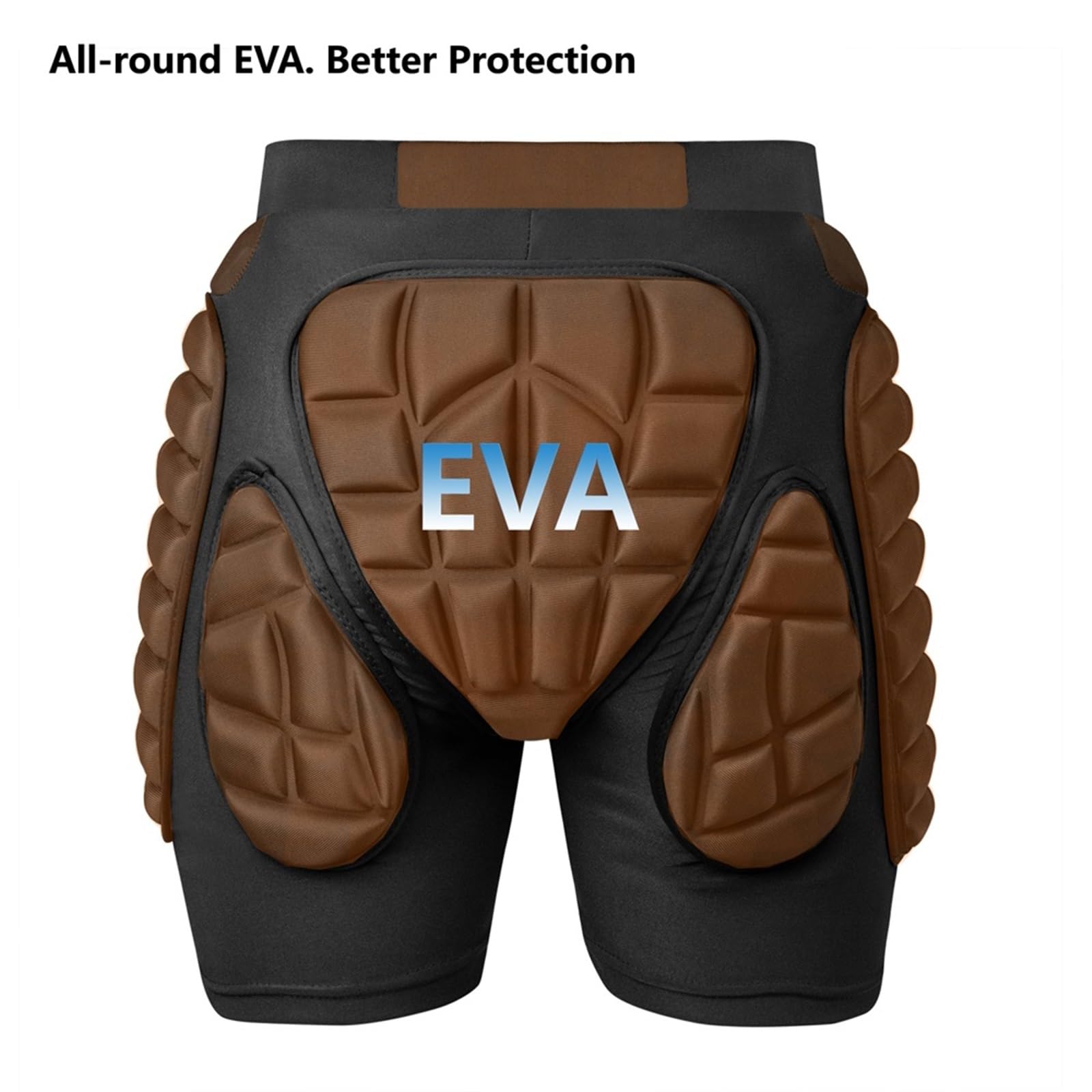 Ski Hüftprotektor Skishorts, Eva-Skate-Hüftprotektor, Snowboardshorts, Schritt-, Knie- und Ellbogenschoner, Schutzausrüstung for Outdoor-Sportarten