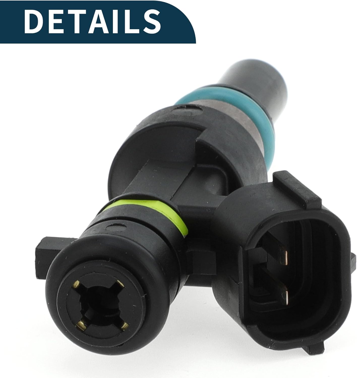 Fuel Injector for Nissan Altima 2.5 2013-2014 Flow Match No.16600-3TA0A Fuel Nozzle Black 4 Pcs Automotive Parts