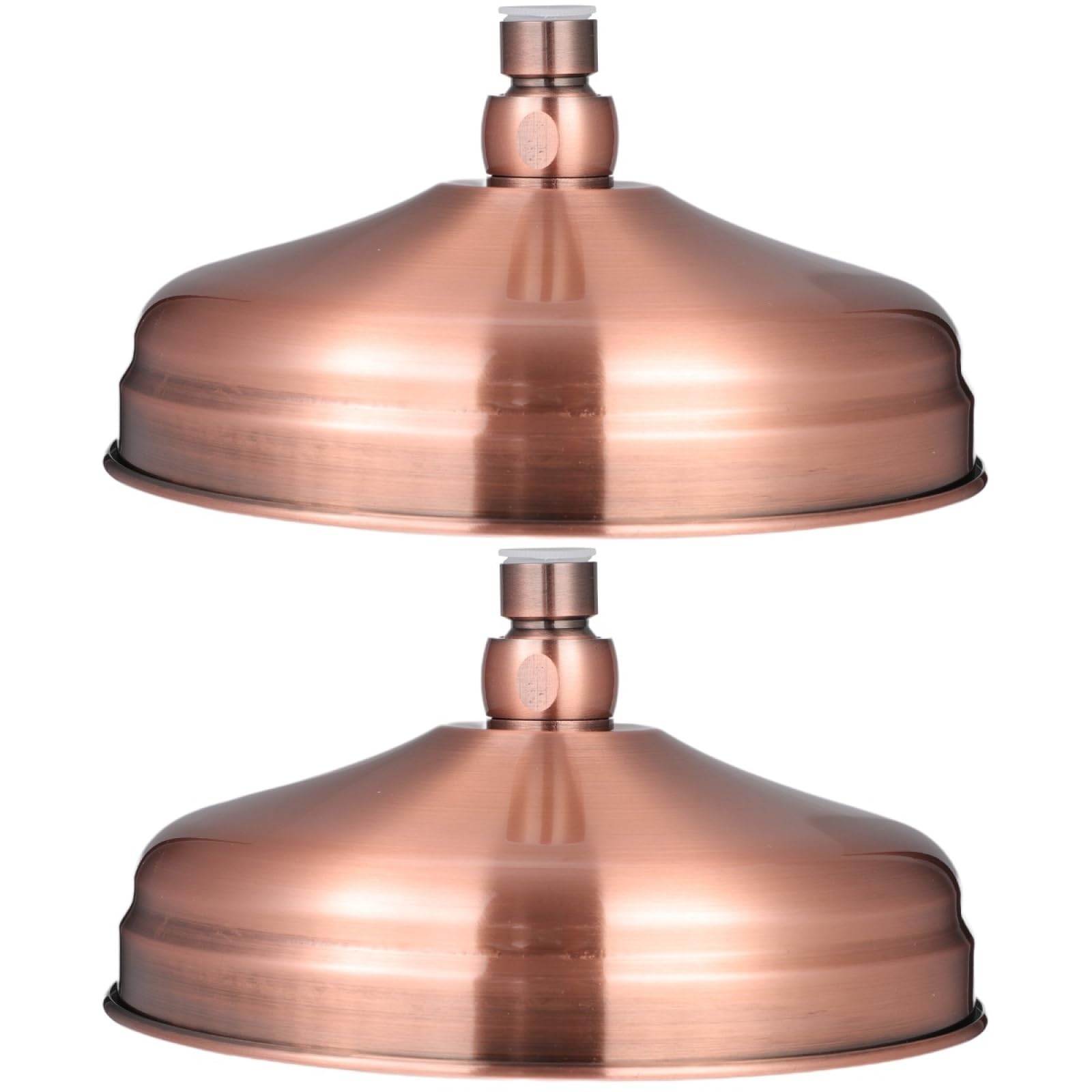 Uonlytech 2 Pz Soffione Doccia Pioggia Ad Alta Pressione Soffioni e Docce a Mano Soffione a Cascata Doccia a Pioggia Getto Della Doccia Contro Soffione a Rame Portatile Ugello