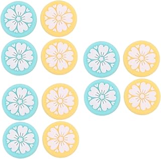 Amosfun 12Pçs Tampa De Botão De Aderência De Joystick Capa De Botão De Aderência De Joystick Tampa De Botão De Aderência De Joystick Tampa Protetora De Joystick Botão De Aderência De