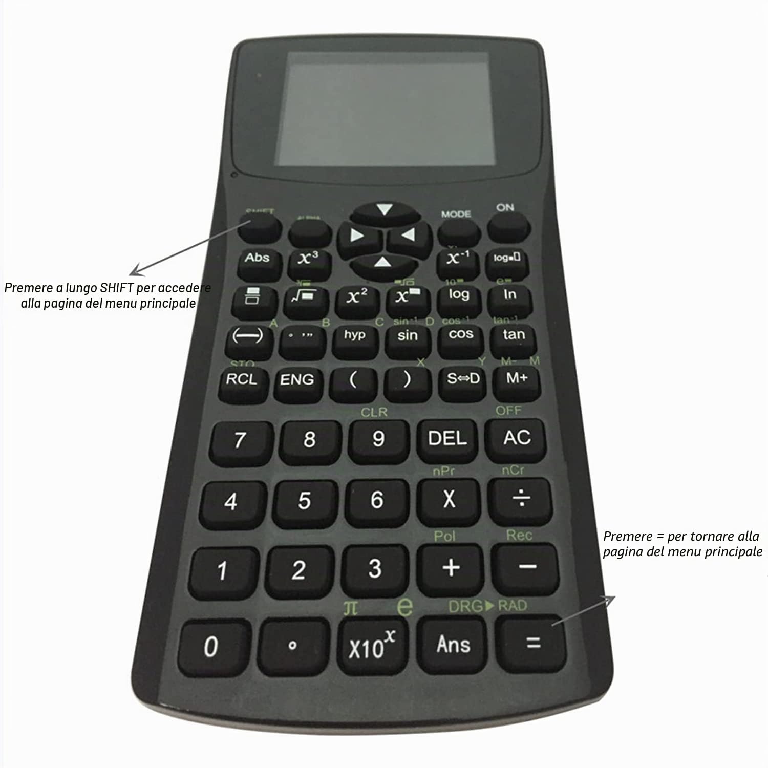 Calcolatrice Anti-Peeping, Mini calcolatrice da 2,4 Pollici con 4 GB di Memoria, Cavo di Ricarica USB, calcolatrice da Tavolo