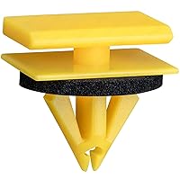 Vista 1 de Rexka 20 clips de moldeo de panel basculante de nailon amarillo compatible con GM 5480852 Chevrolet Equinox Pontiac Torrent