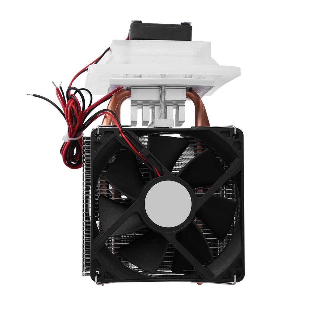 12V Disipador Peltier, Sistema Semiconductor Refrigeración Kit- termoeléctrico Peltier Cooler - Aire de Refrigeración del Disipador de Calor Deshumidificación Sistema Kit