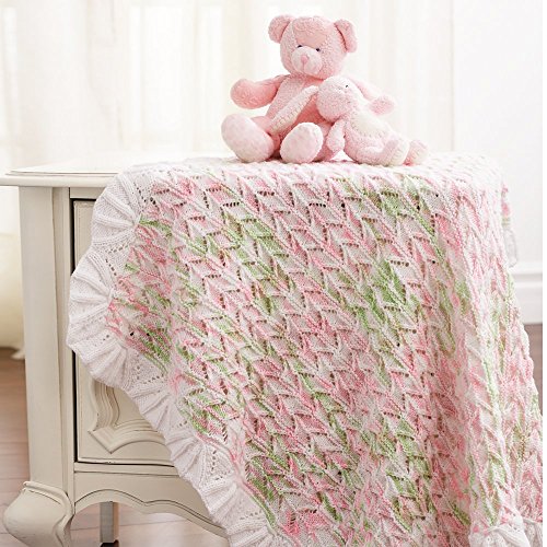Image of Bernat Baby Sport Big Ball Ombre Yarn, 9.8 oz, Gauge 3 Light, 100% Acrylic, Blossom