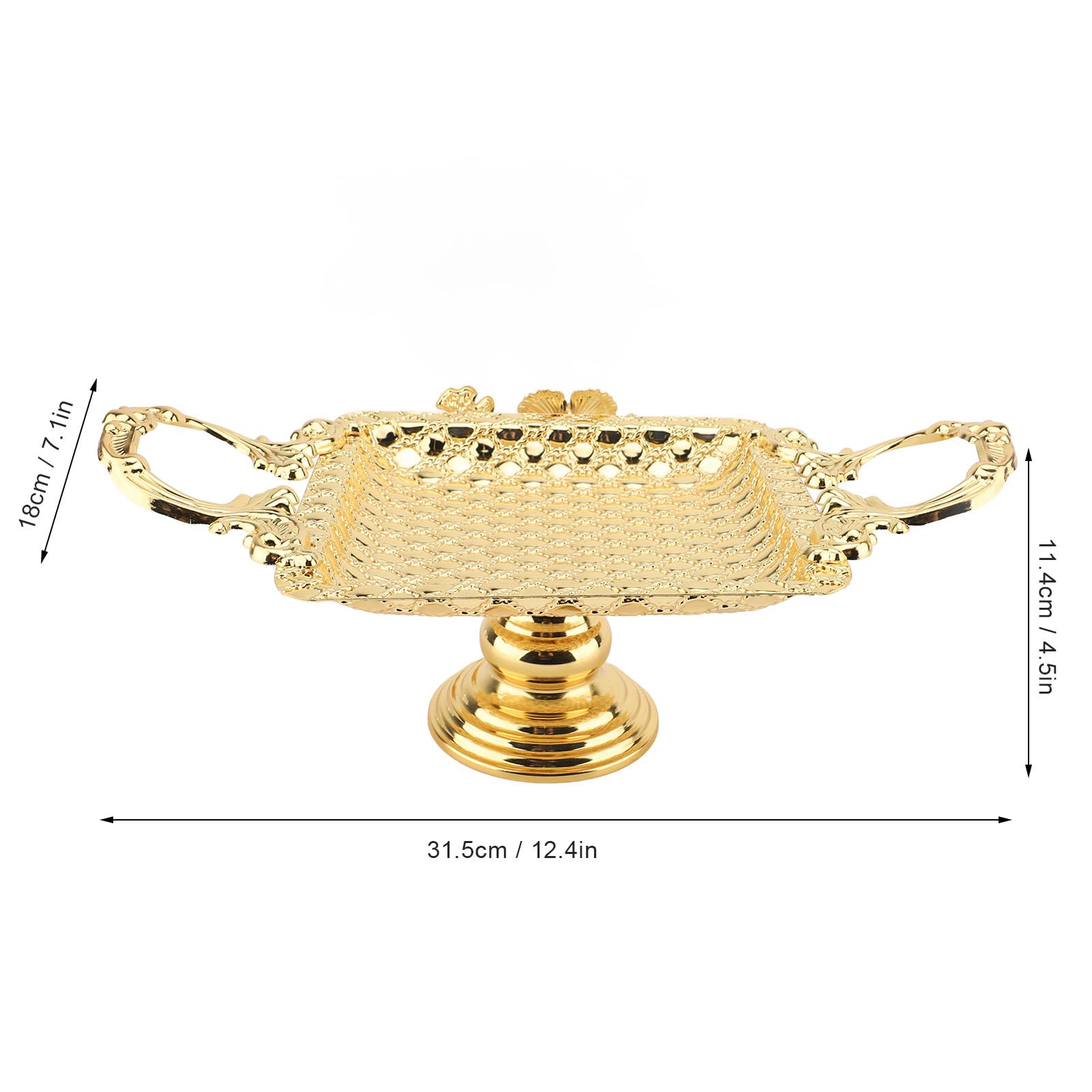 Eleganter Tortenständer |Metal Serving Tray for Dessert Display