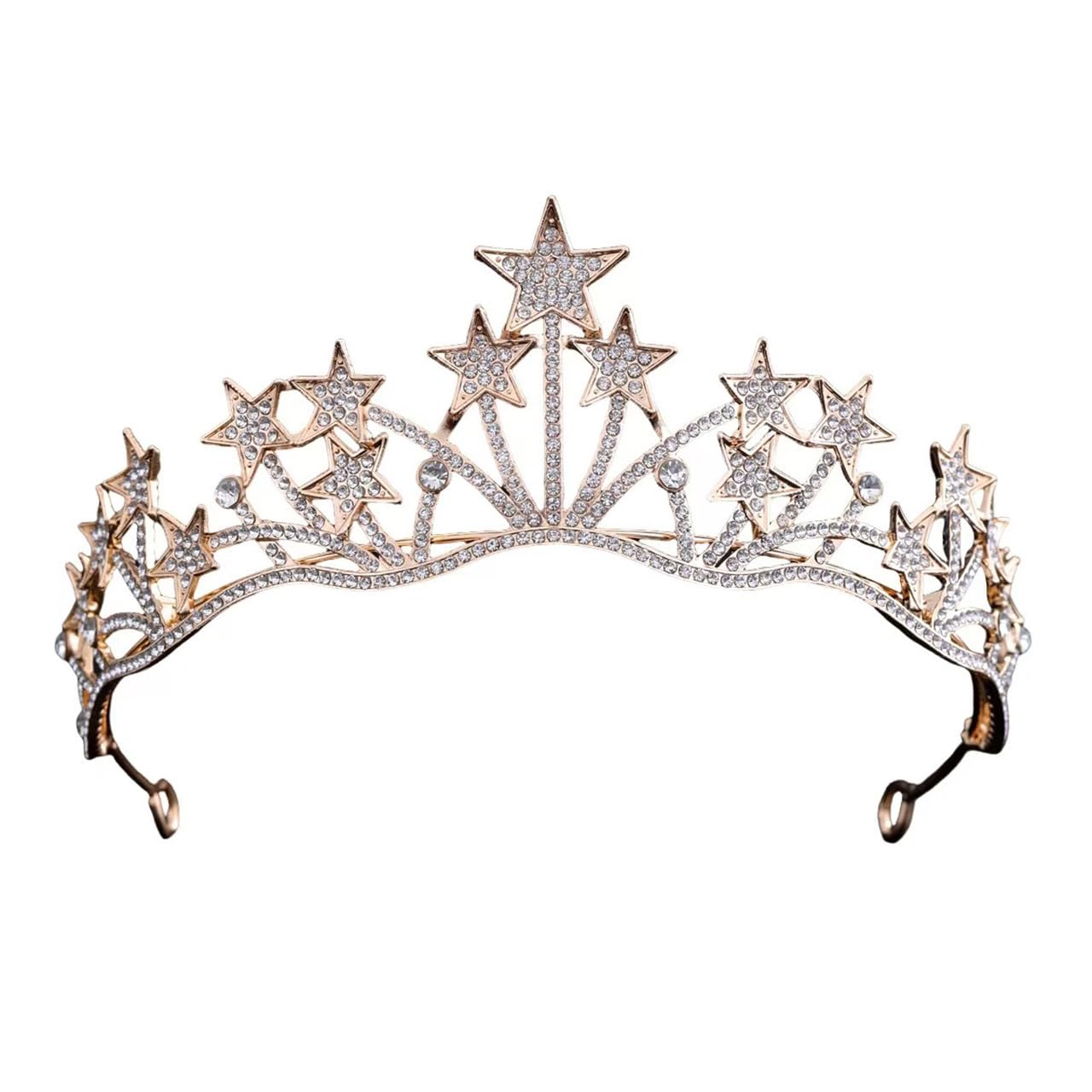 New Star king crown Bridal Wedding Headband Crowns Bridesmaid Hair Bands