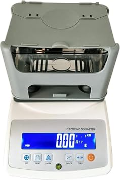 Gold Purity Testing Machine - Accurate Gold, Silver, and Platinum Content Meter - Ideal for Pawn Shops and Precious Metal Recycling - 300g/0.01g Precision