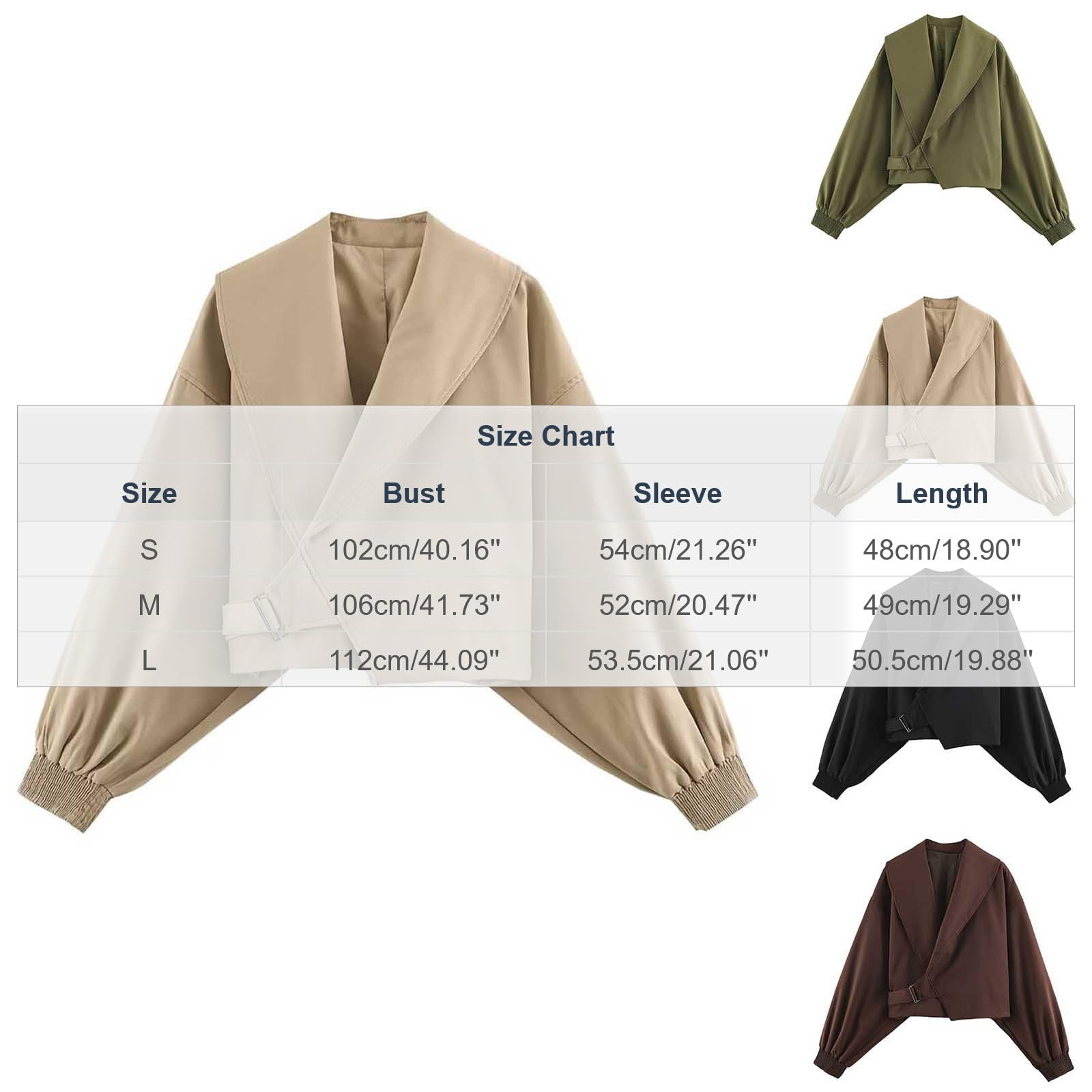 Jamicy Veste Femme Chic Oversize Vêtements Confortable Léger Habit
