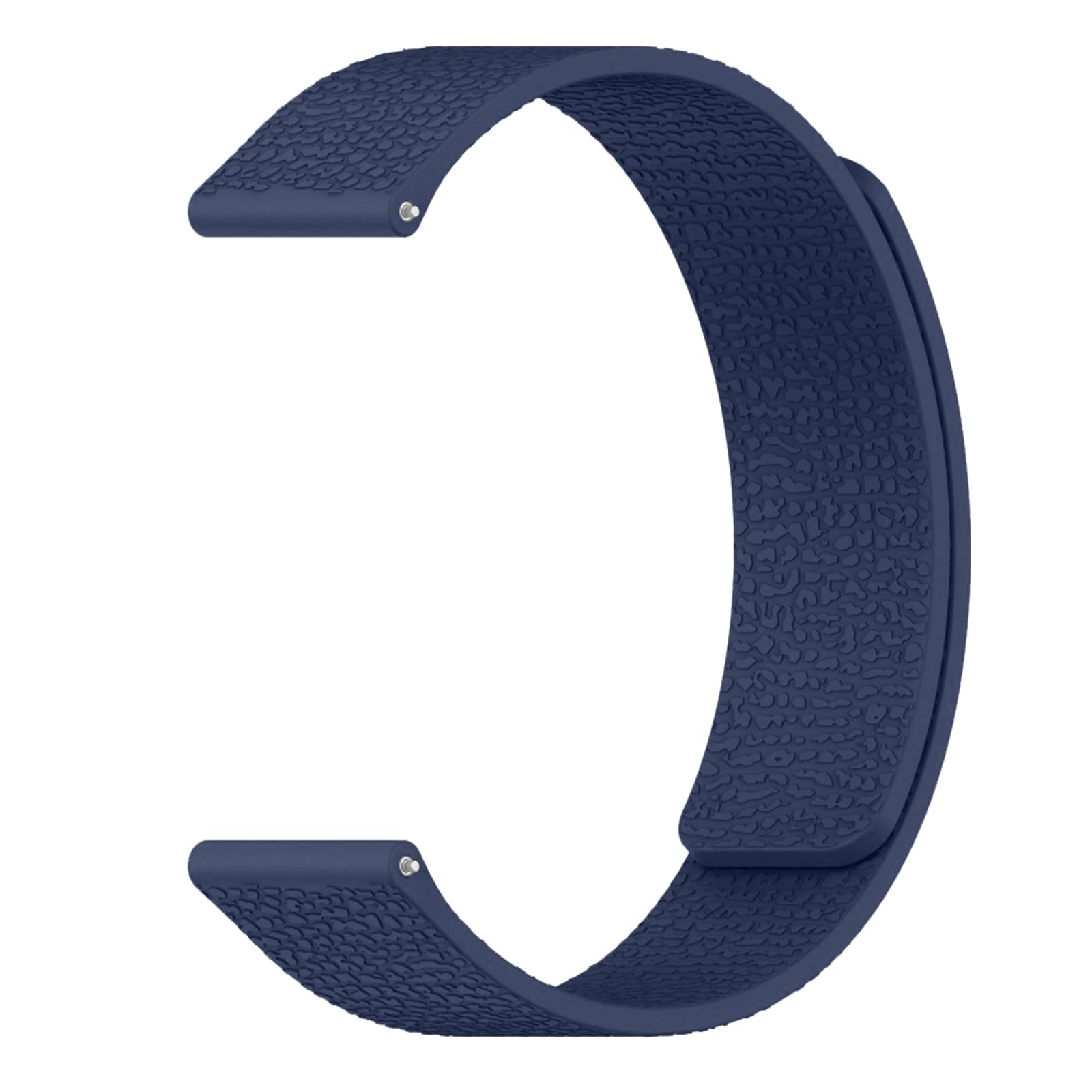 CiimWaa 22mm 20mm Armband, Magnetes Silikon Armband für Damen Herren, Sport Weiches Wasserdicht Magnetbänder, Wearable Ersatzband für Nothing/Samsung/Garmin/Amazfit/Huawei [22mm Dunkelblau]