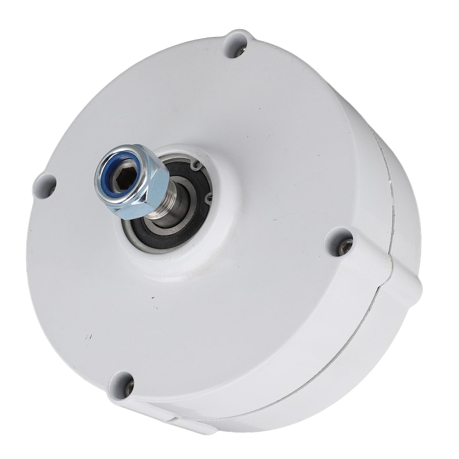 Generatore a Magneti Permanenti 48V, Generatore a Doppio Albero, Motore Elettrico Sincrono CA Trifase per Turbina Eolica (200 W)