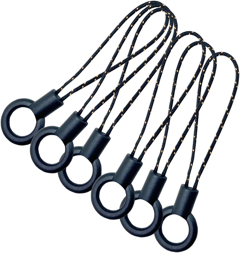 2.5" Hand Wrist Phone Lanyard Nylon Connect Line Adapter Pendant for Flash Drives, Keys, Keychain, Id Badges, Badge Holder, 500 pcs