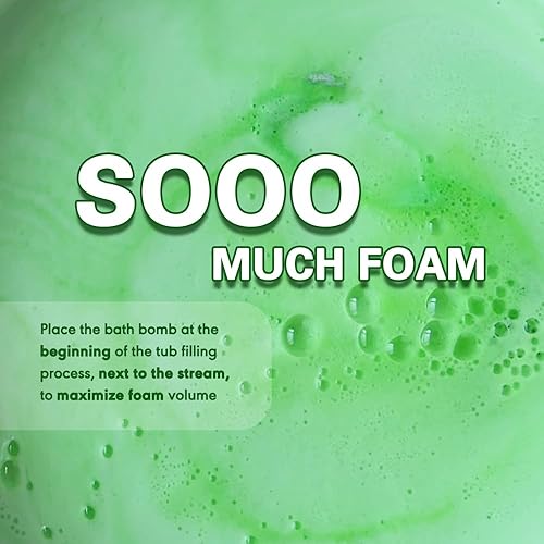 Miniatura 2 de HZEX - Bombas de baño, grandes bombas de baño orgánicas deportivas con 6 temas diferentes y 6 aromas diferentes para hombres, niños, mujeres, niños,