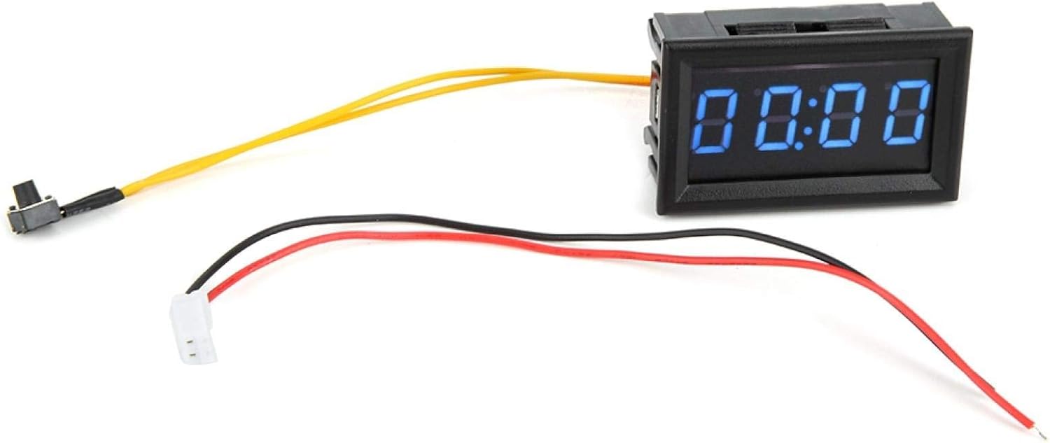KIMISS Digital Car Clock , Electronic Digital Luminous Car Watch Clock