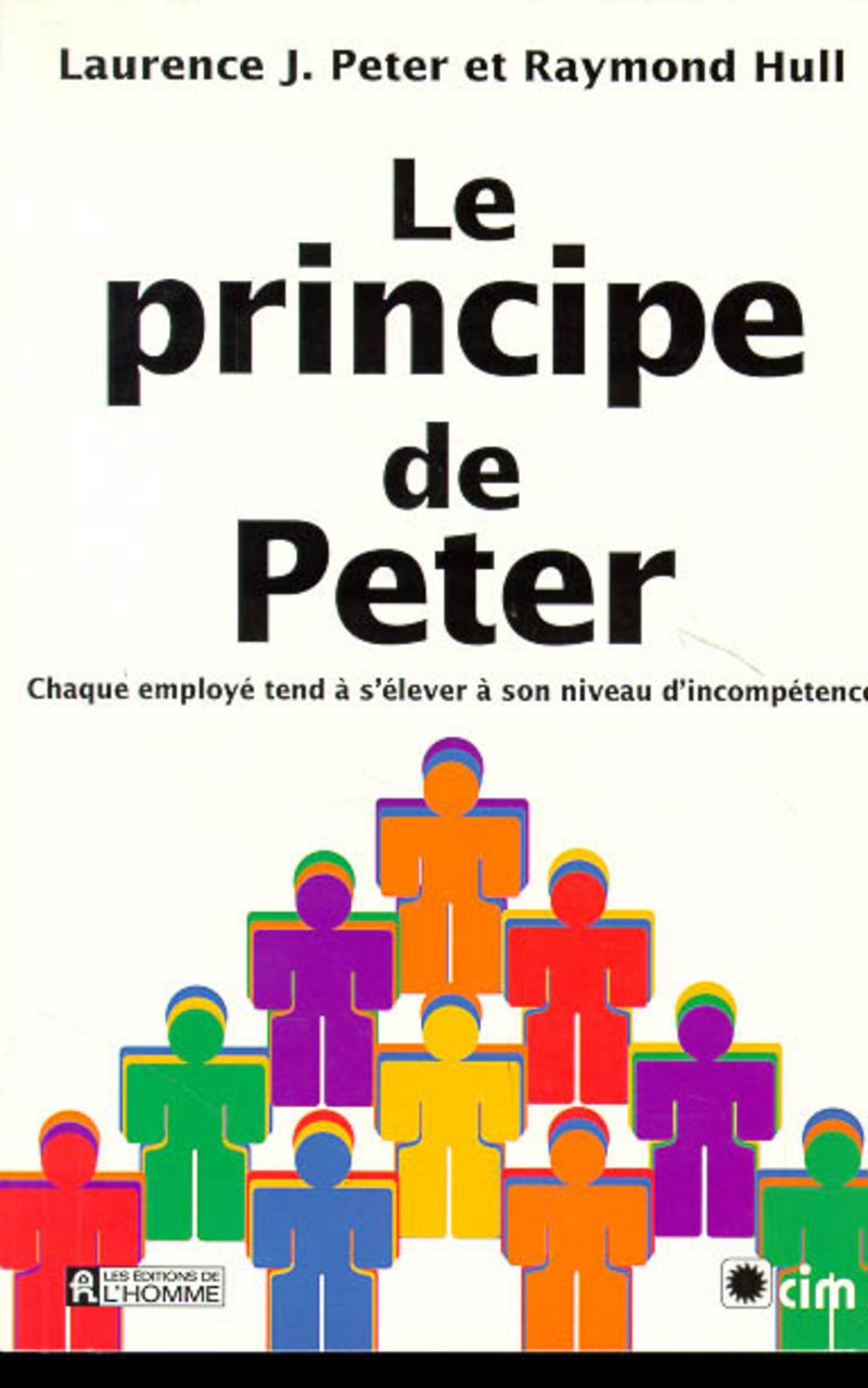 Le principe de Peter: ou pourquoi tout va toujours mal Hull, Raymond and Peter, Laurence J.