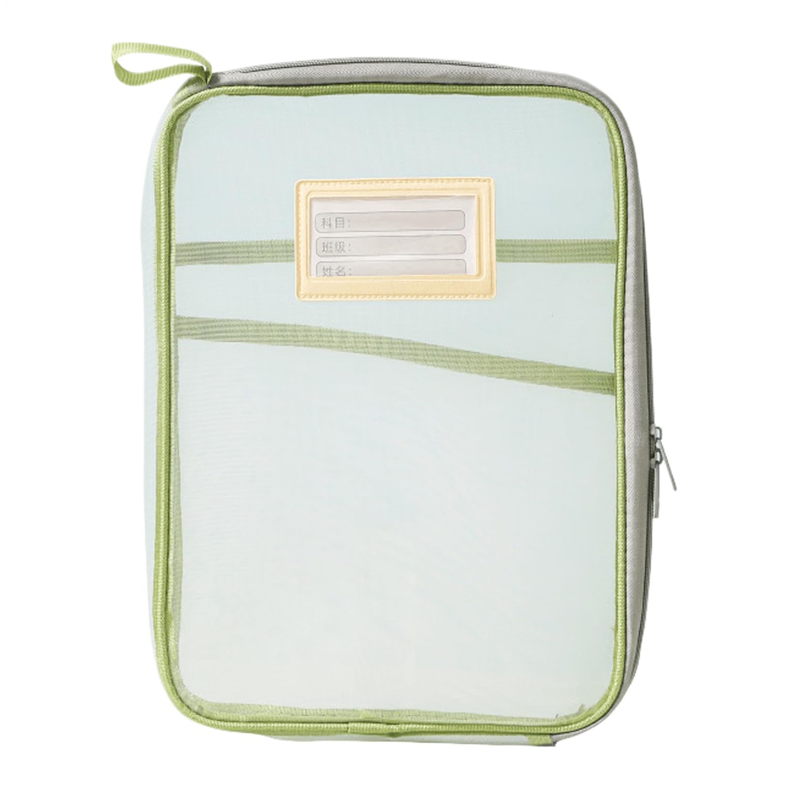 Portable Document Holder, Clear File Wallet, Water Resistant Folder with Spacious Design, Lightweight Stationery Organizer Bag, Document Storage with Simple Style, Work Supplies for Office Desk