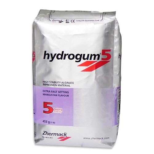 ZHERMACK Hydrogum 5 Alginato extra rápido C302070 1 libra Bolsa 1