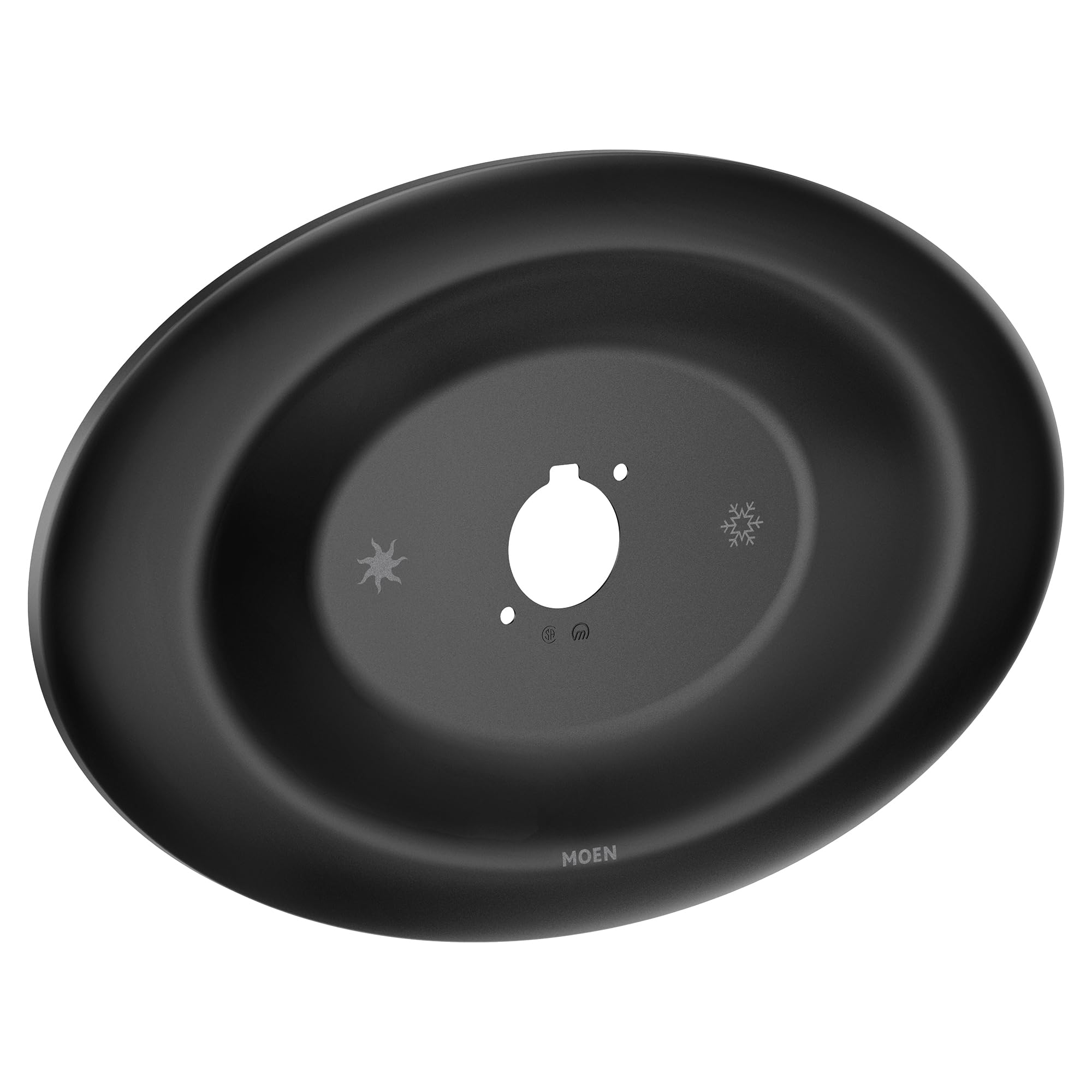 Moen Matte Black Remodeling Cover Plate Fits All One-Handle Tub