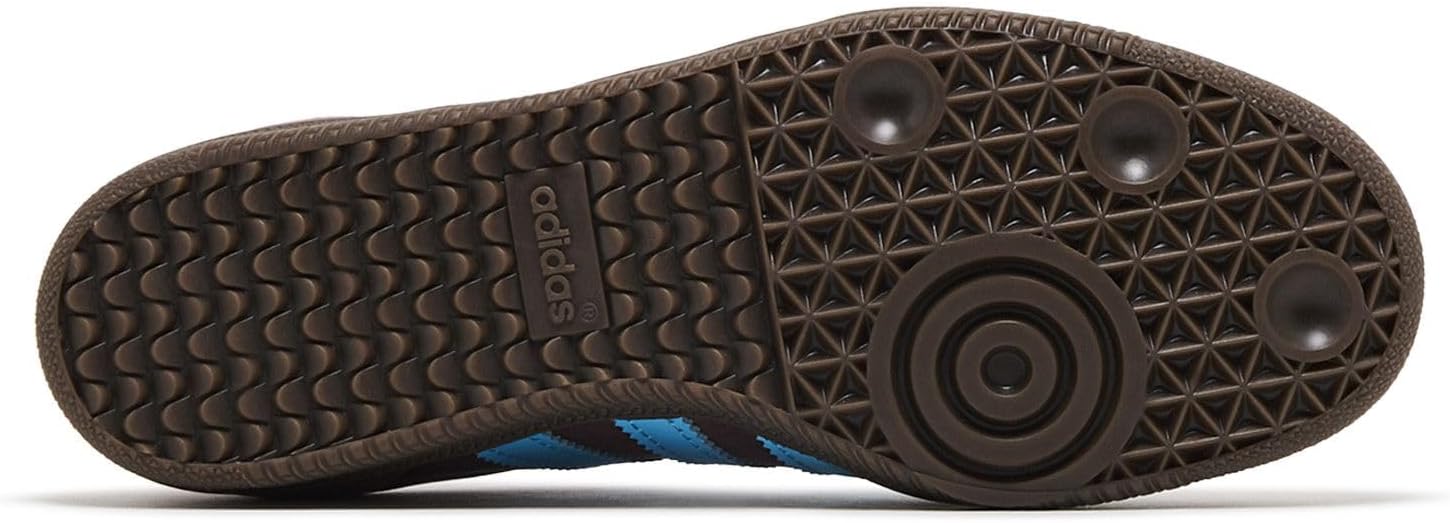 adidas Samba OG Women's Shoes, Shadow Brown/Sky Rush/Dark Brown, Size 8.5