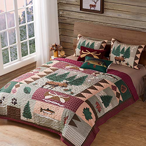 moose quilt set