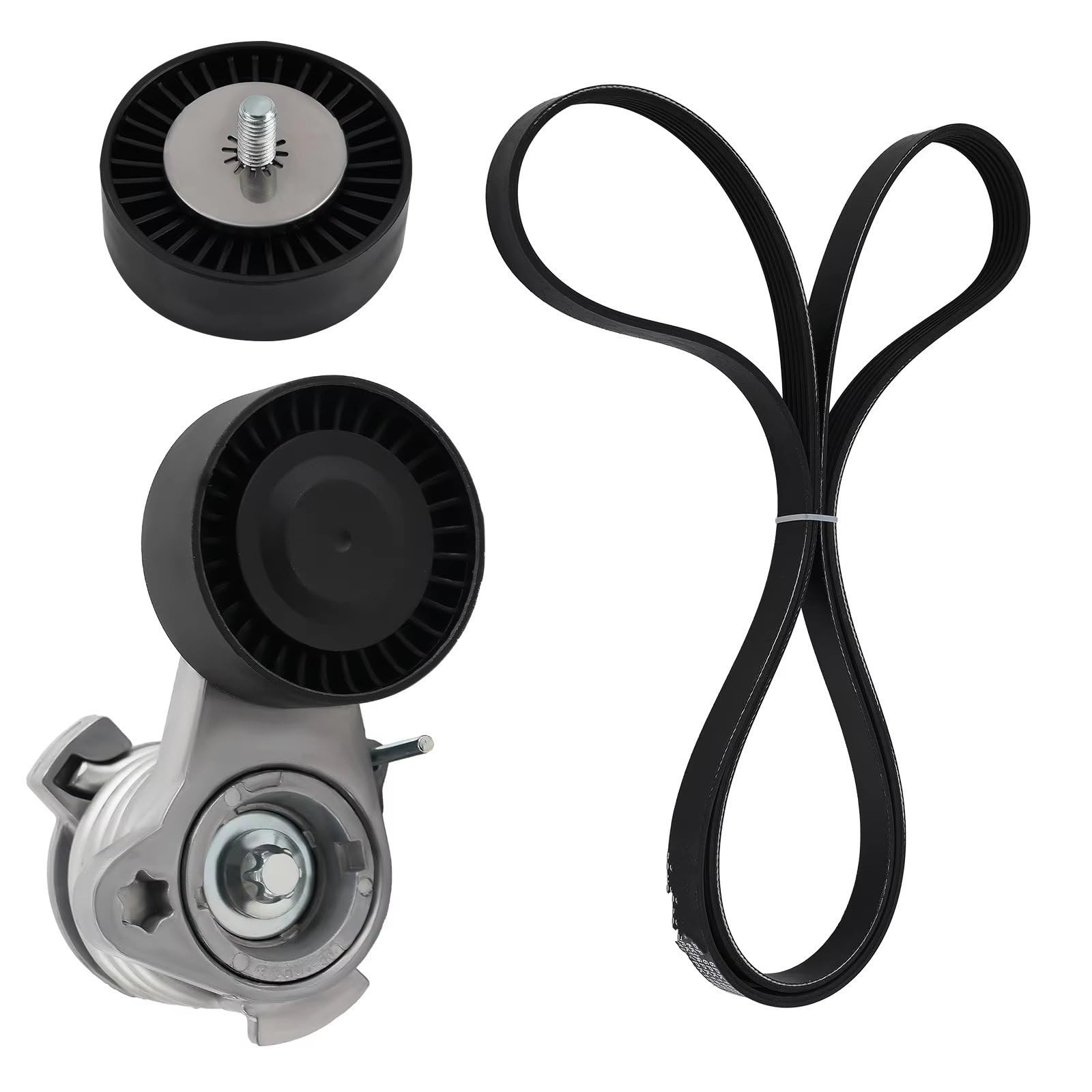 Compatible Con Para 128i 2008-2013 Para 323i 2006-2011 Para 325i 2006 Kit E Polea Tensora De Correa 11287535860 334744 Kit Distribucion Auto