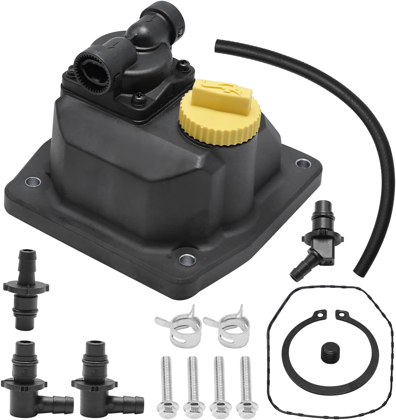 2455910S Mechanical Fuel Pump Kit Valve Cover Replacement for Kohler with Oil Cap