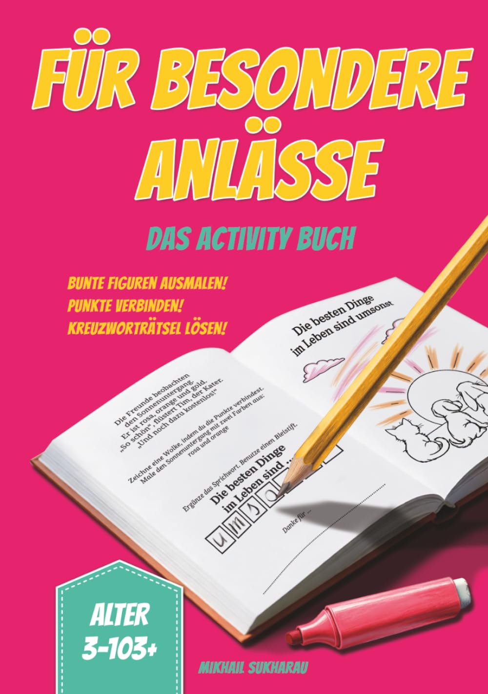 Für besondere Anlässe: Das Activity-Buch