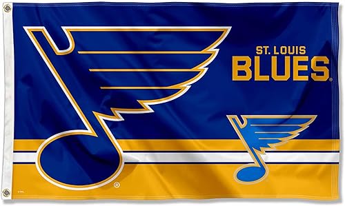 WinCraft Bandera con logotipo de St. Louis Blues de 3 x 5 pies