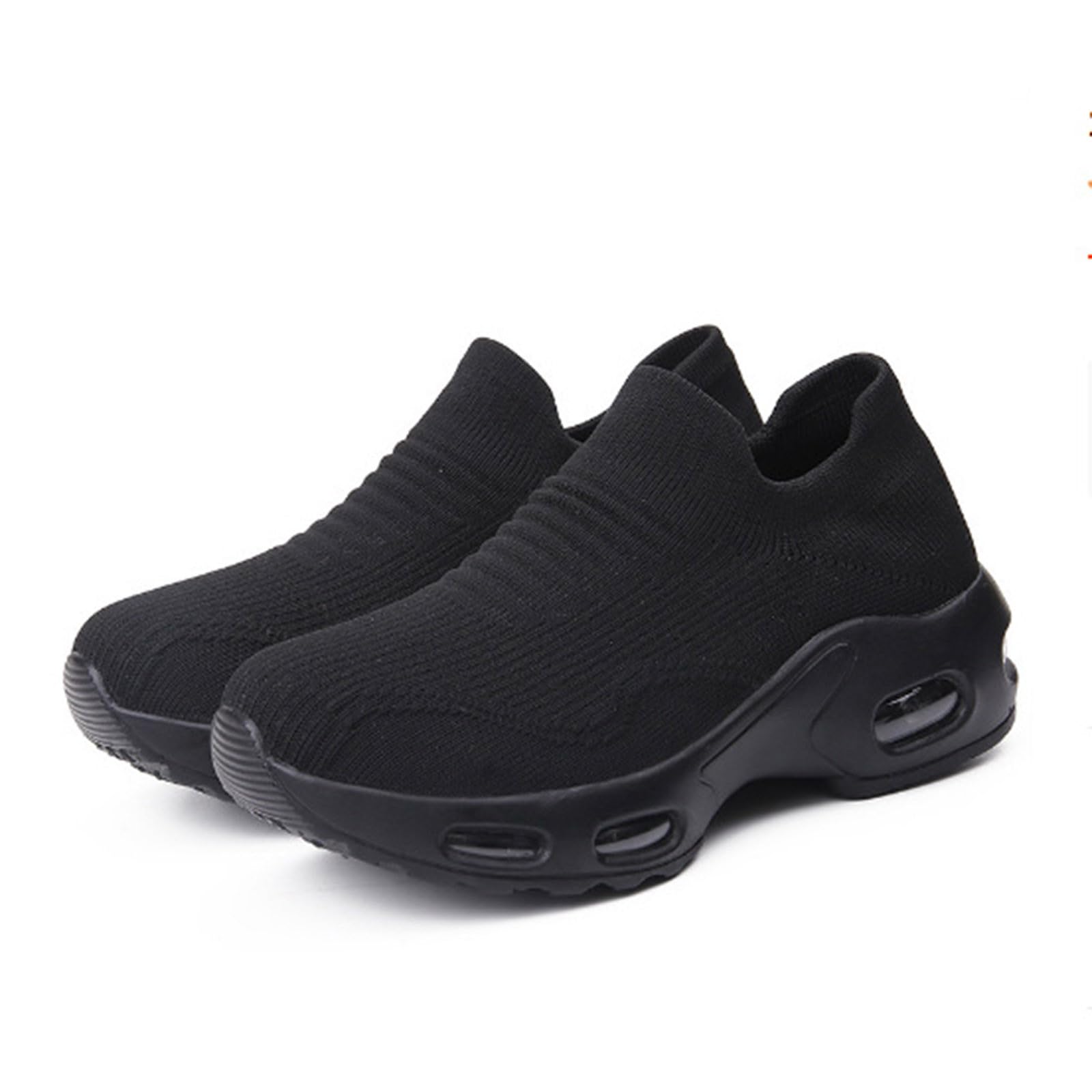 Chaussure Femme Sneakers Chaussures Orthopediques Legere sans Lacets Tennis Confort Outdoor de Jogging Sport Fitness Gym Athlétique Respirante Air Course