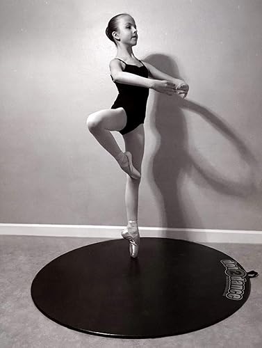 Miniatura 2 de Portable Dance Floor, Marley Flooring Ballet Training Equipment, Tap Dance Floor, Turning Boards for Dancers & Figure Skating Practice Mat, Tap